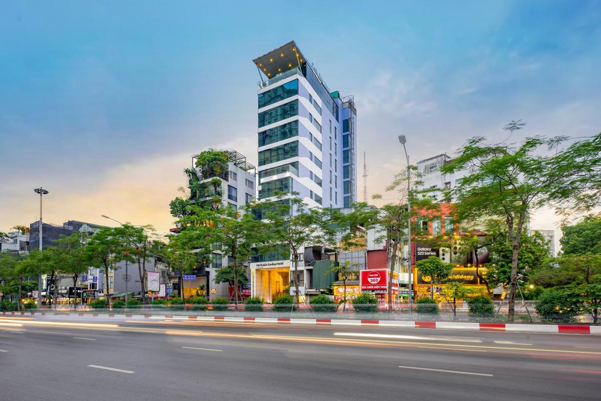 Parkside Sunline Hotel Ханой Экстерьер фото