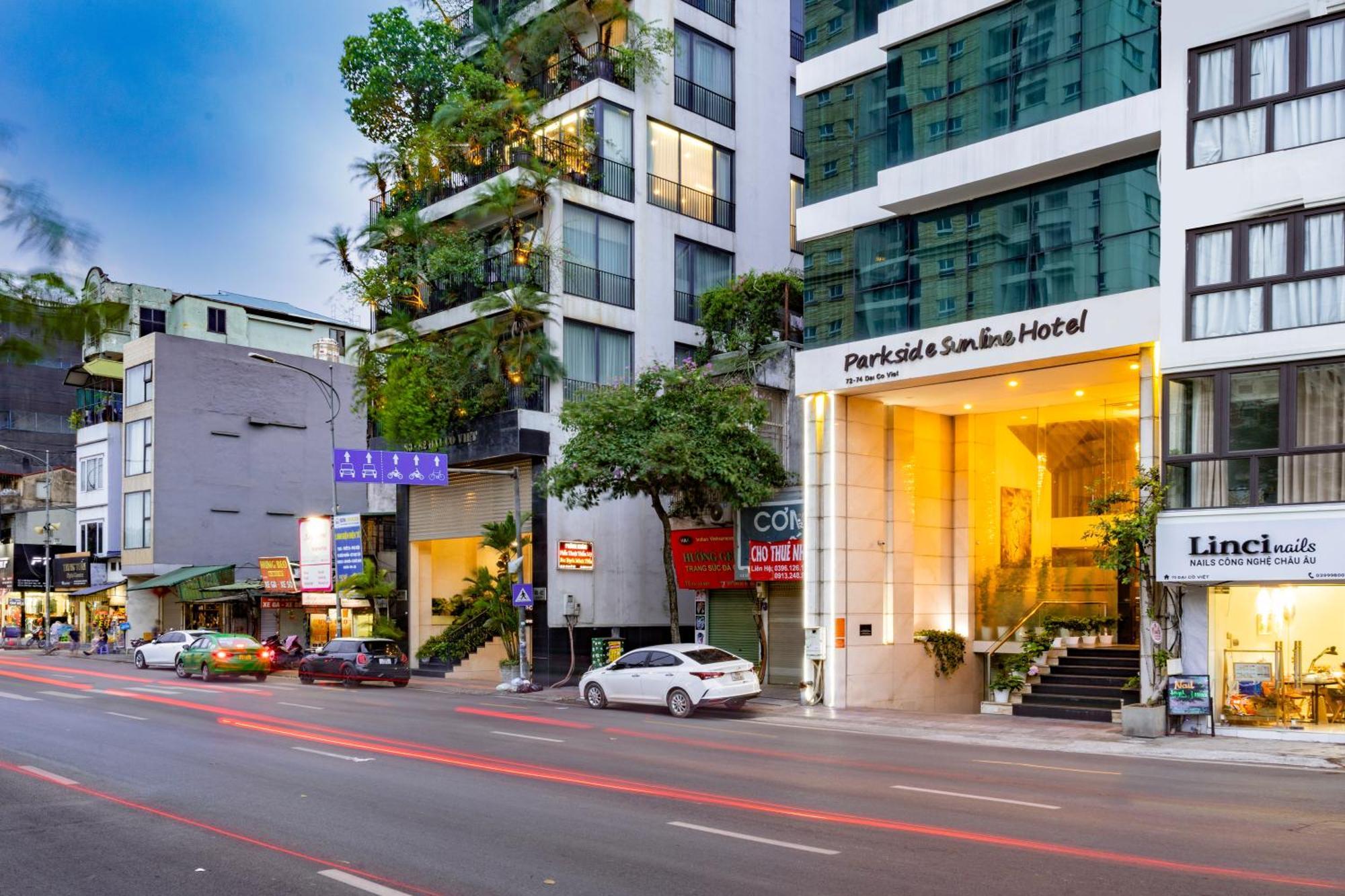 Parkside Sunline Hotel Ханой Экстерьер фото